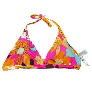 Aerie Halter Triangle Bikini Top Size XL